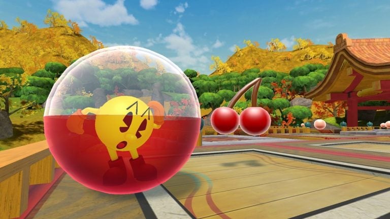 Super Monkey Ball Banana Rumble Pacman collaboration DLC